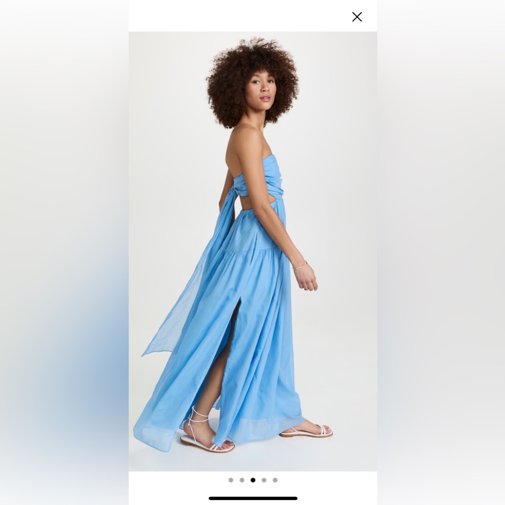 Rebecca Taylor blue long dress